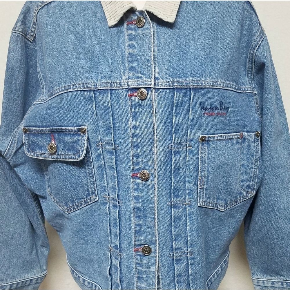 VINTAGE Union Bay Corduroy Oversized Denim Jacket - Picture 5 of 14
